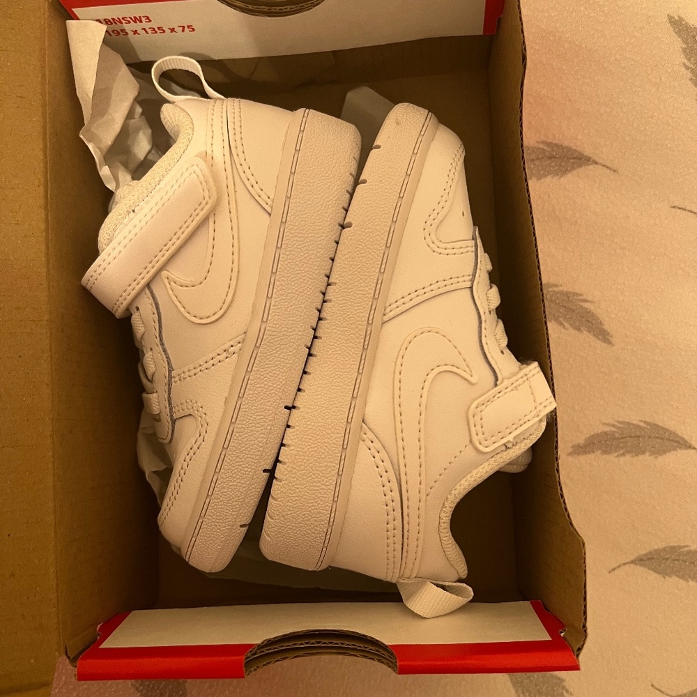Nike Court Borough Low 2 Toddler Shoes Size 6